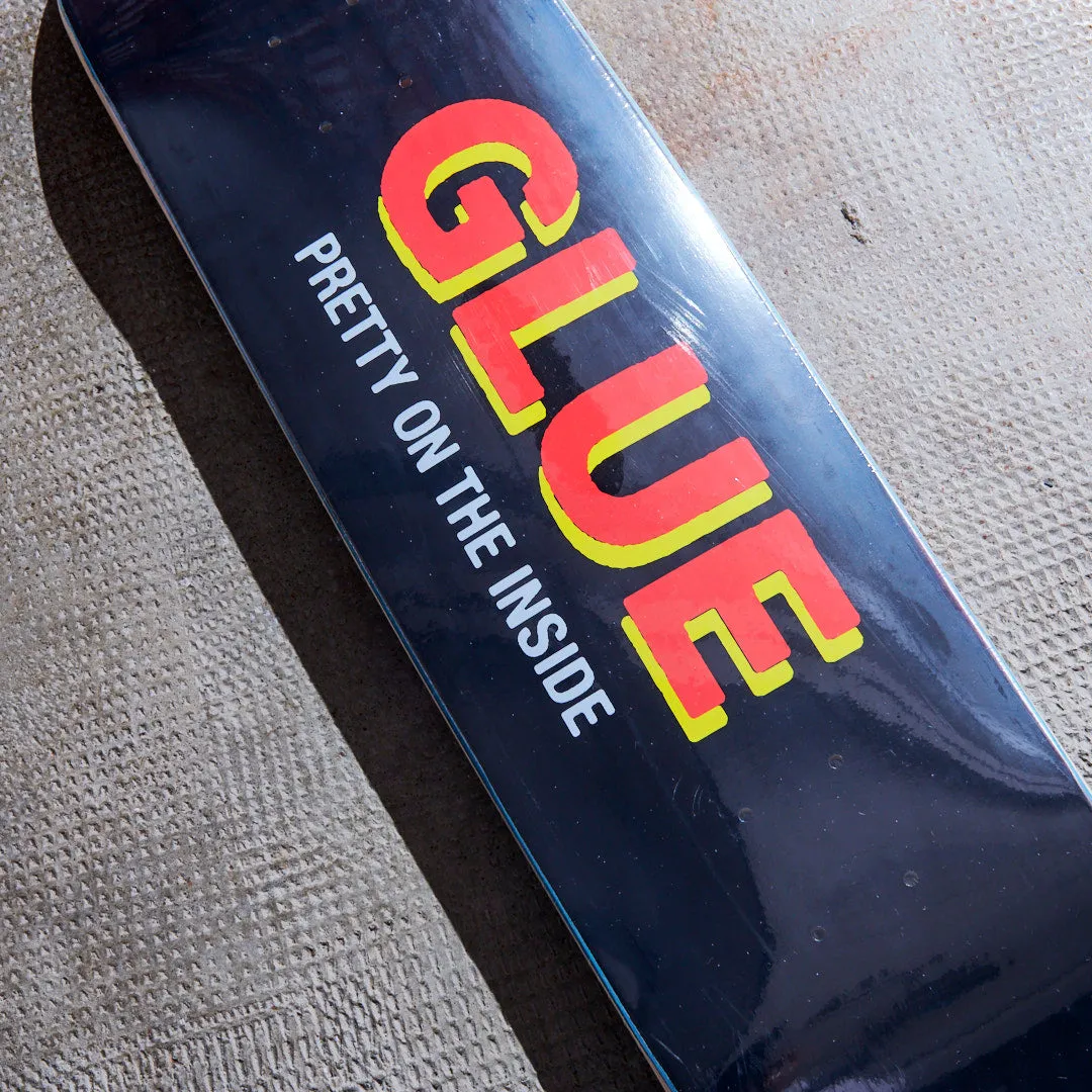 Glue Skateboards - Planche de skate Pretty On The Inside (Black)