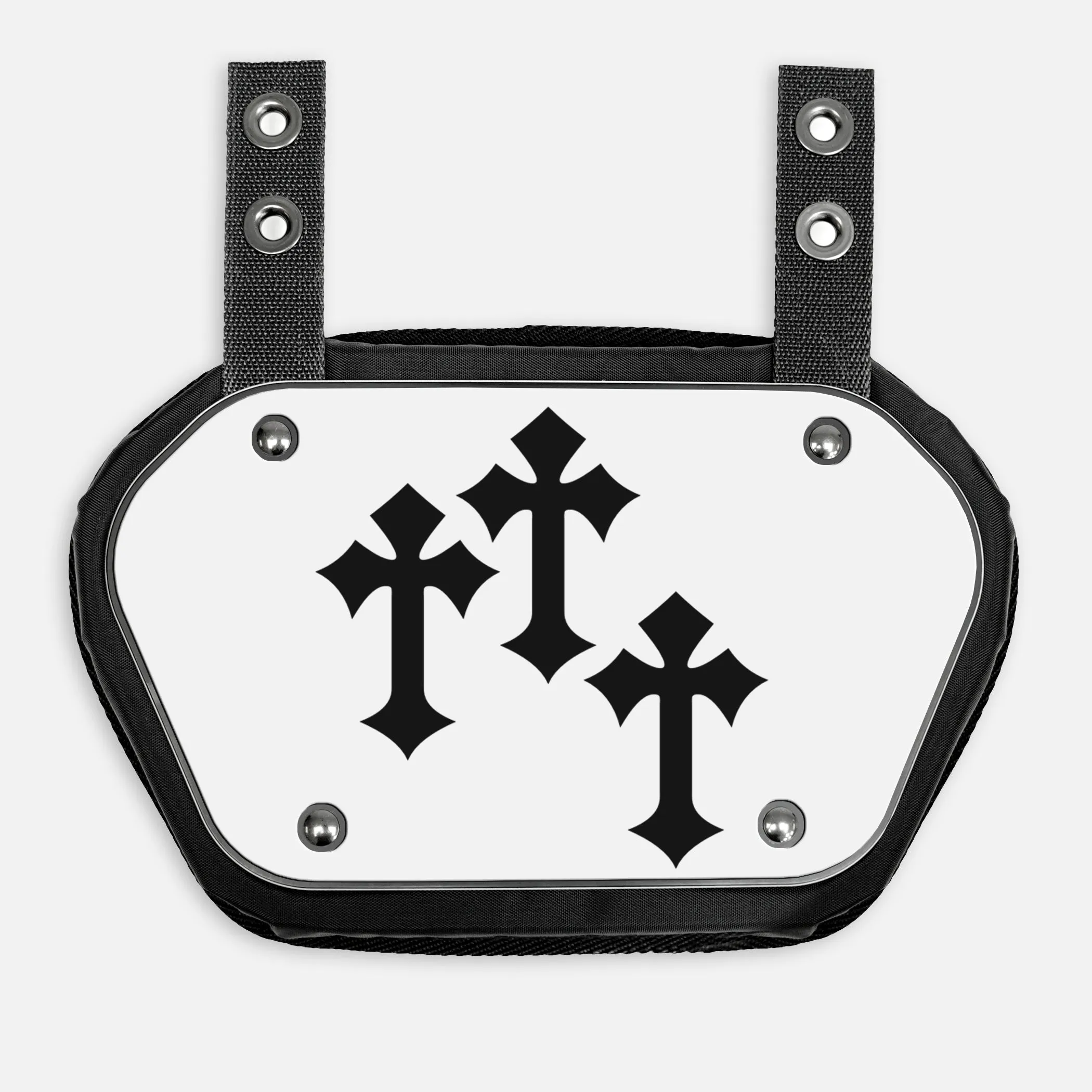 Gothic Cross Sticker for Back Plate