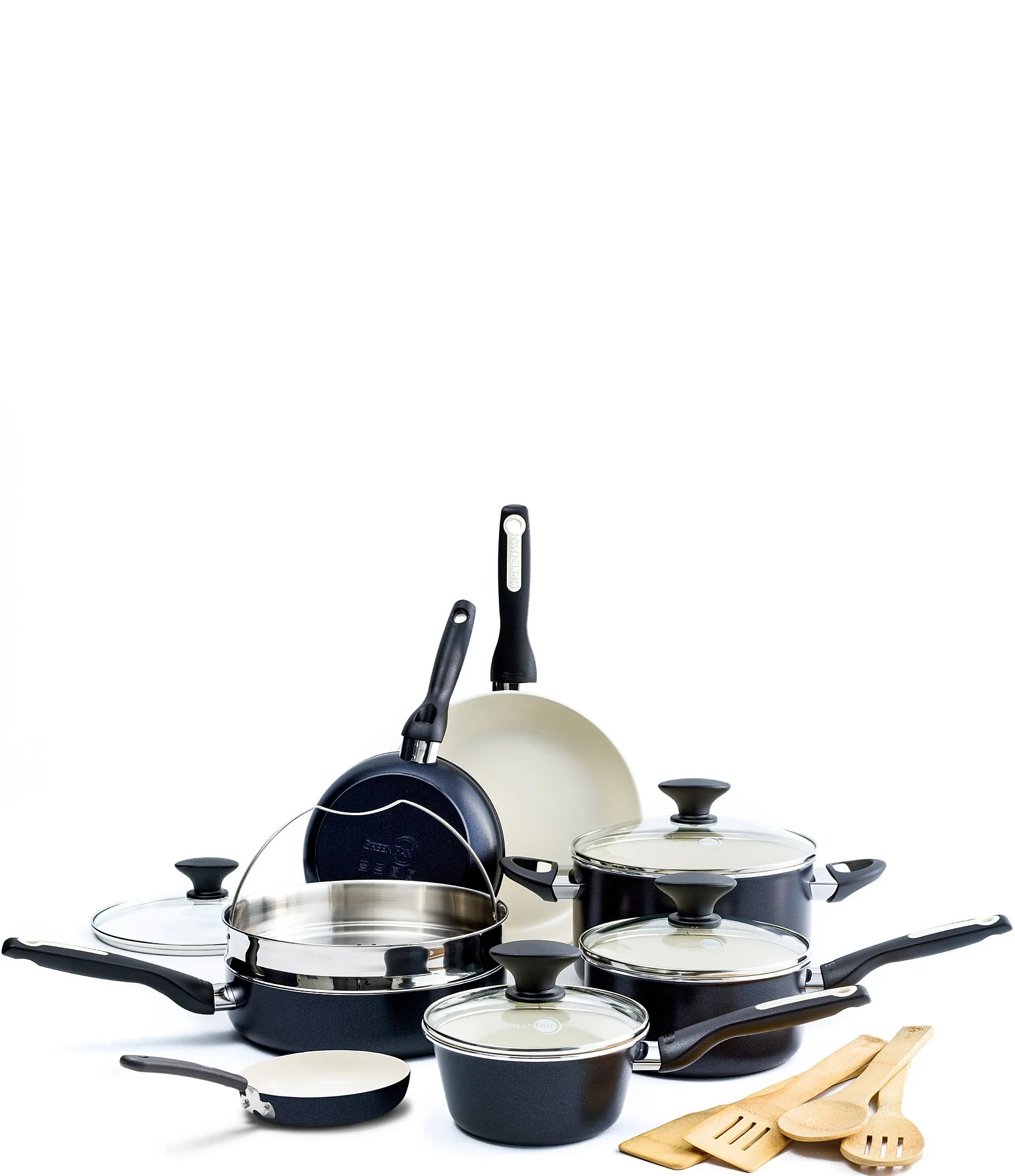 GreenPan Rio Ceramic Non-Stick 16-Piece Cookware Set