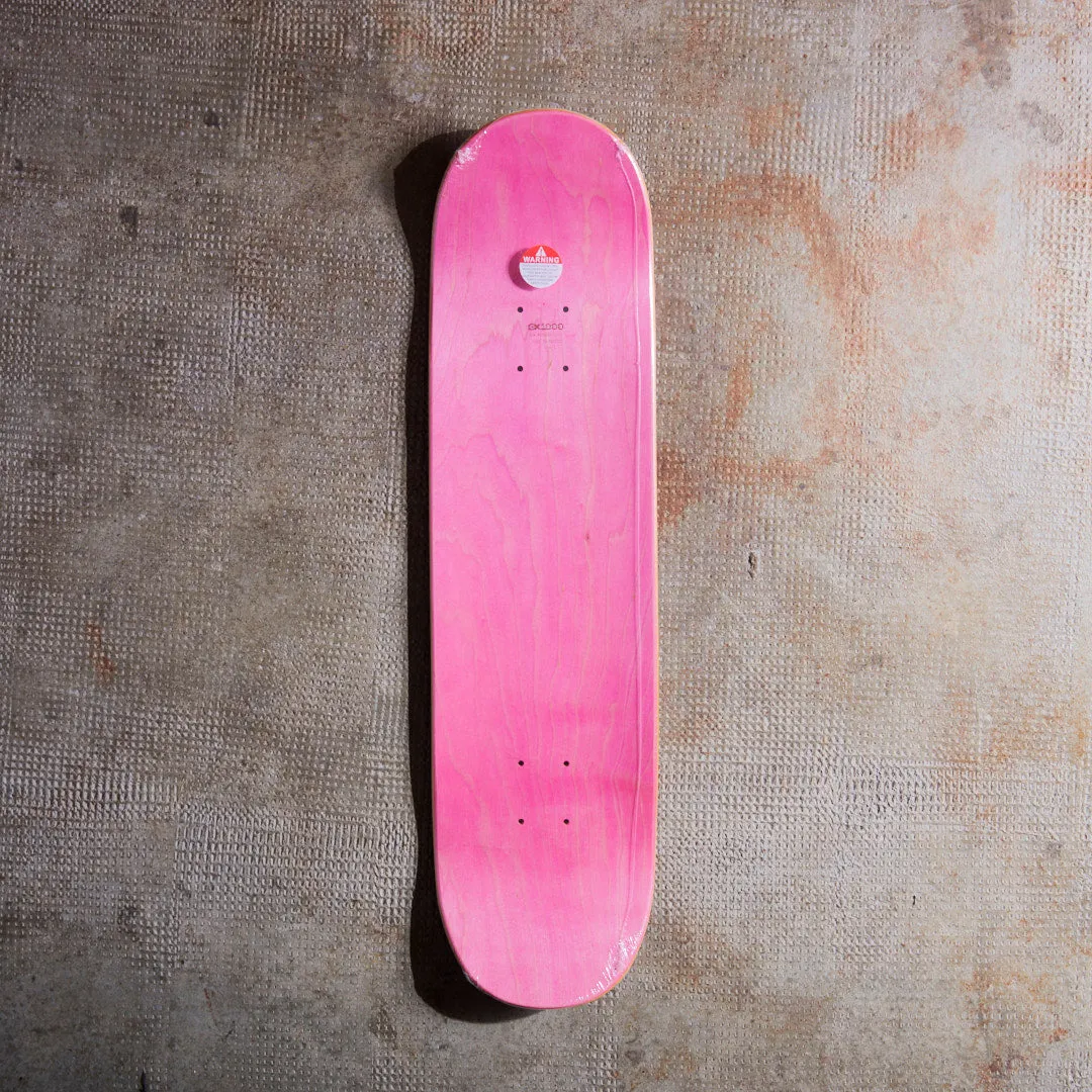 GX1000 Skateboards - Planche de skate Split Veener (Pink/Olive) 8.125