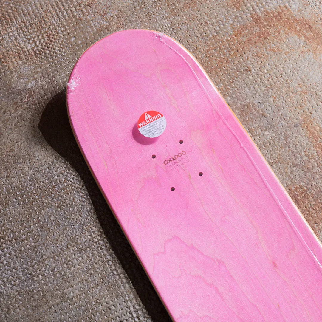 GX1000 Skateboards - Planche de skate Split Veener (Pink/Olive) 8.125