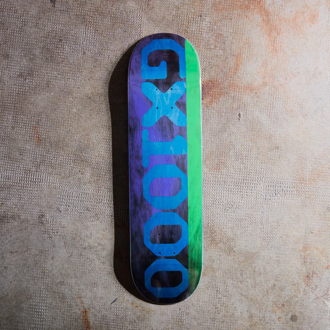 GX1000 Skateboards - Planche de skate Split Veener (Purple/Green) 8.375