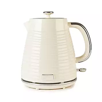 Haden Devon Cream Twin Pack - 1.7L Kettle & 4 Slice Toaster | Kaleidoscope