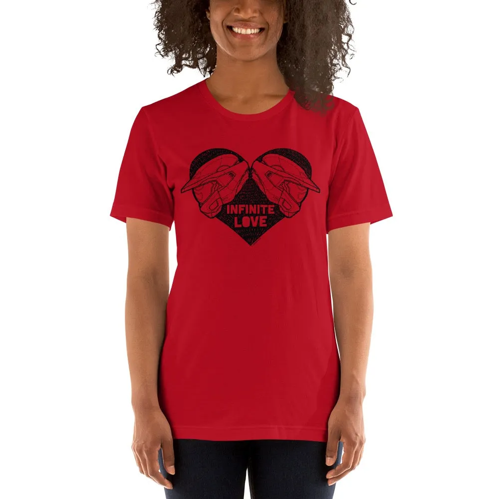 Halo Helmet Heart T-Shirt