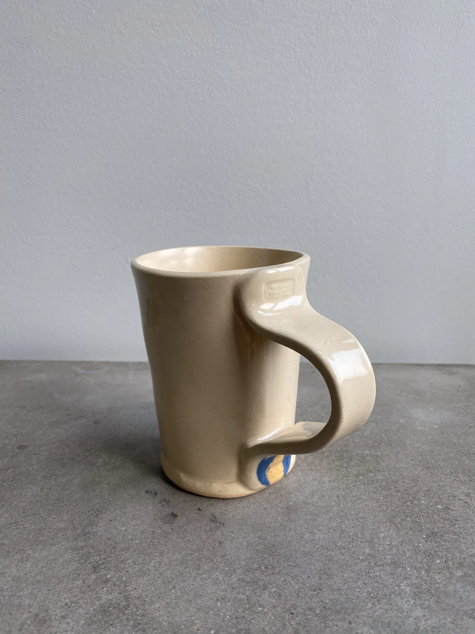 Handmade Stripe Mug