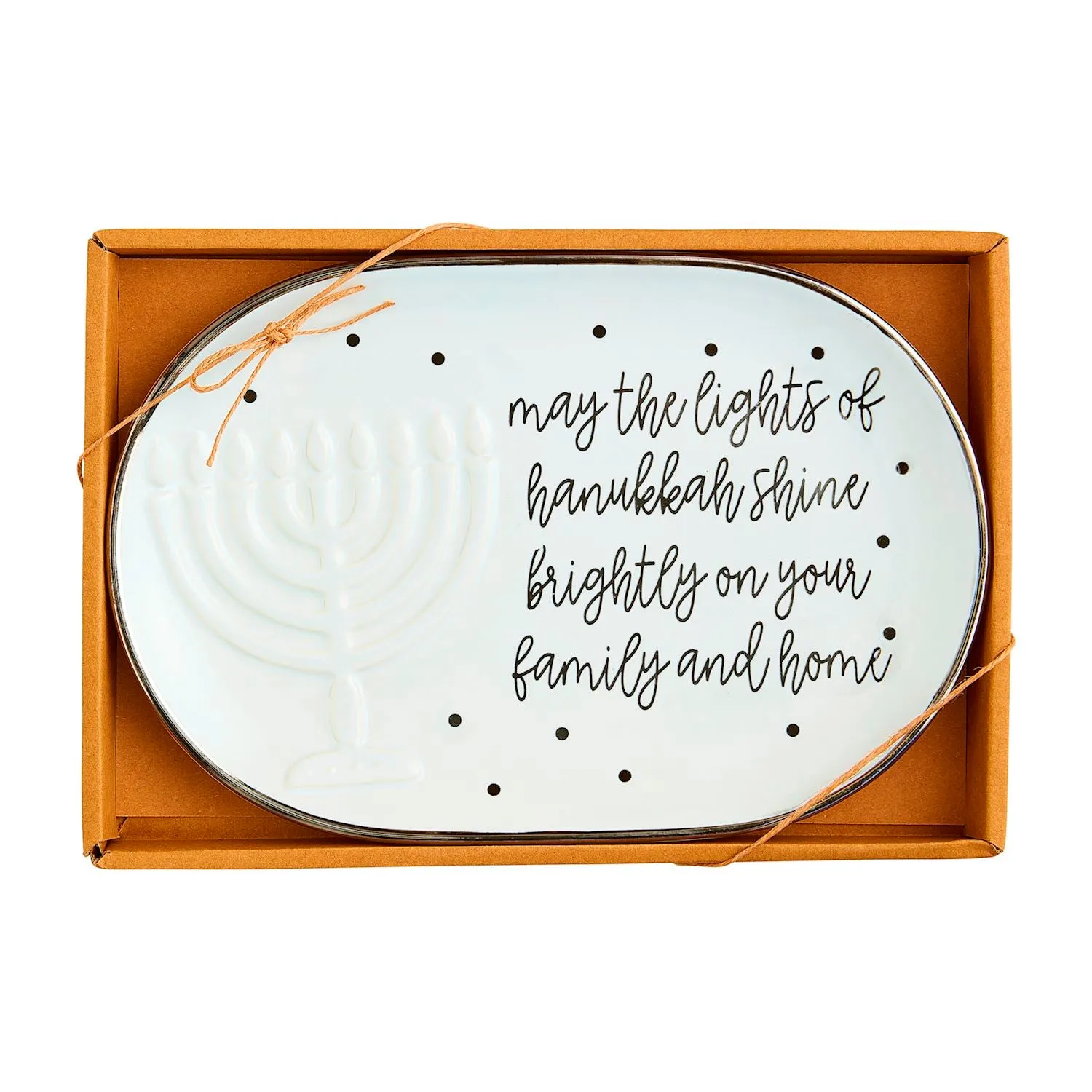 Hanukkah Sentiment Plate