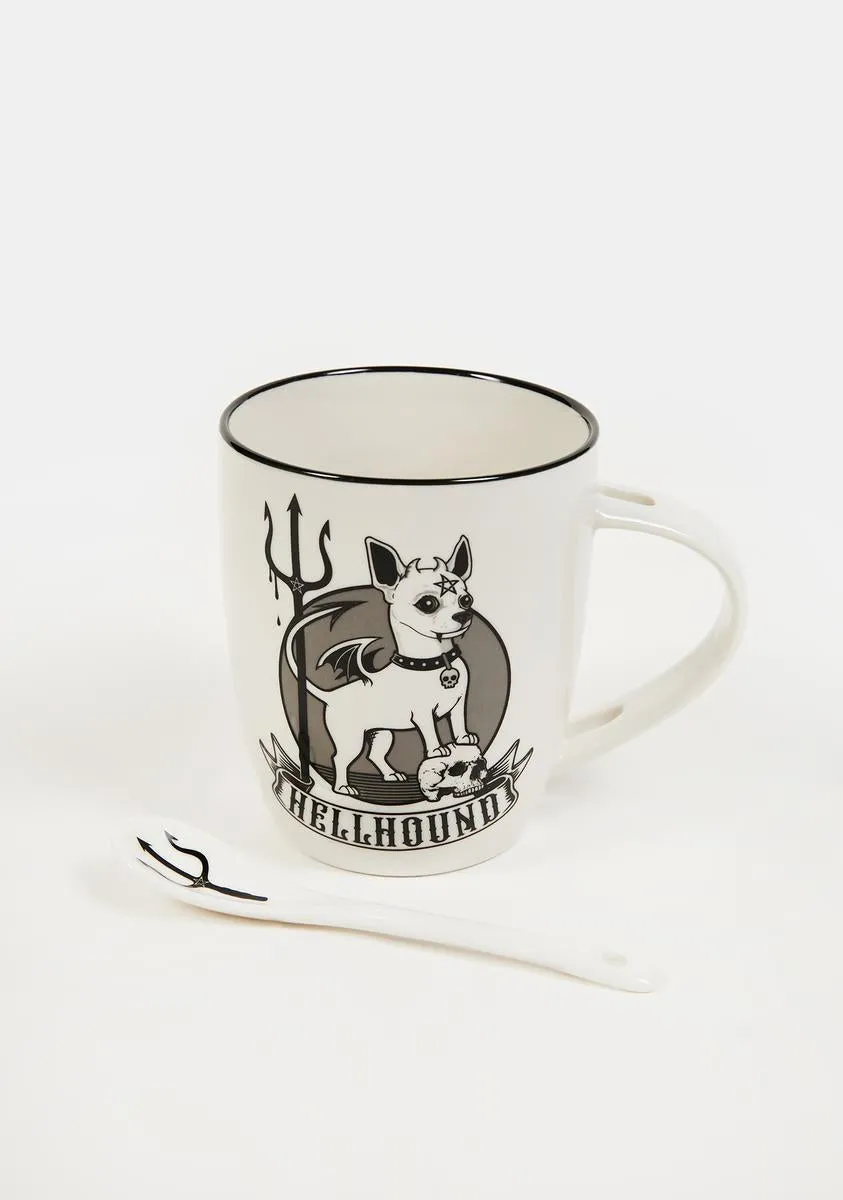 Hellhound Mug & Spoon Set-