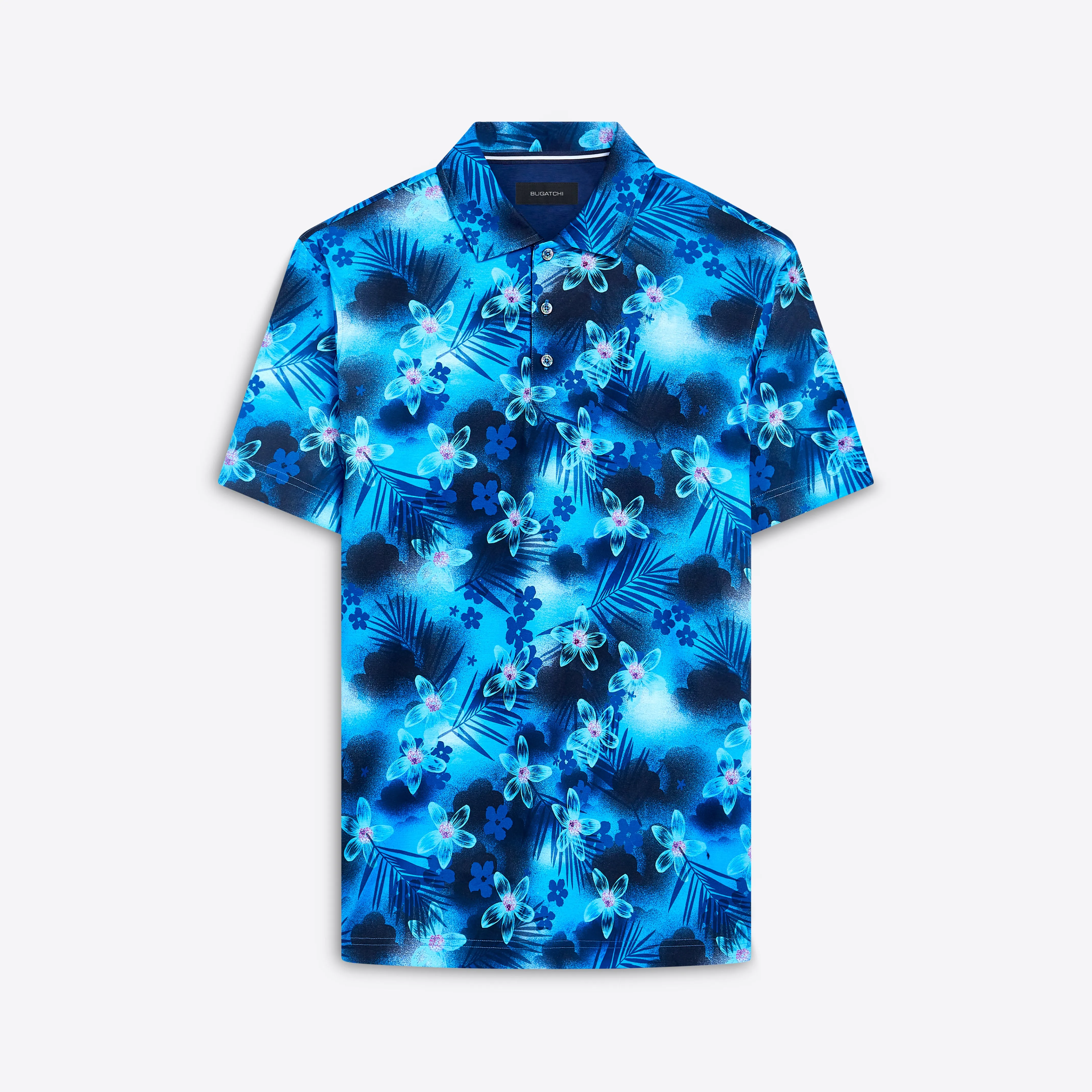 HENDRIX Floral Print Polo