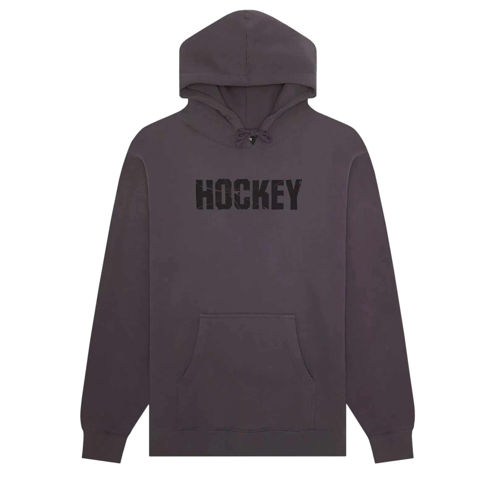 Hockey Shatter Hoodie Puff Print Charcoal