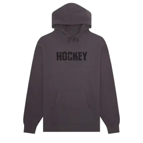 Hockey Shatter Hoodie Puff Print Charcoal