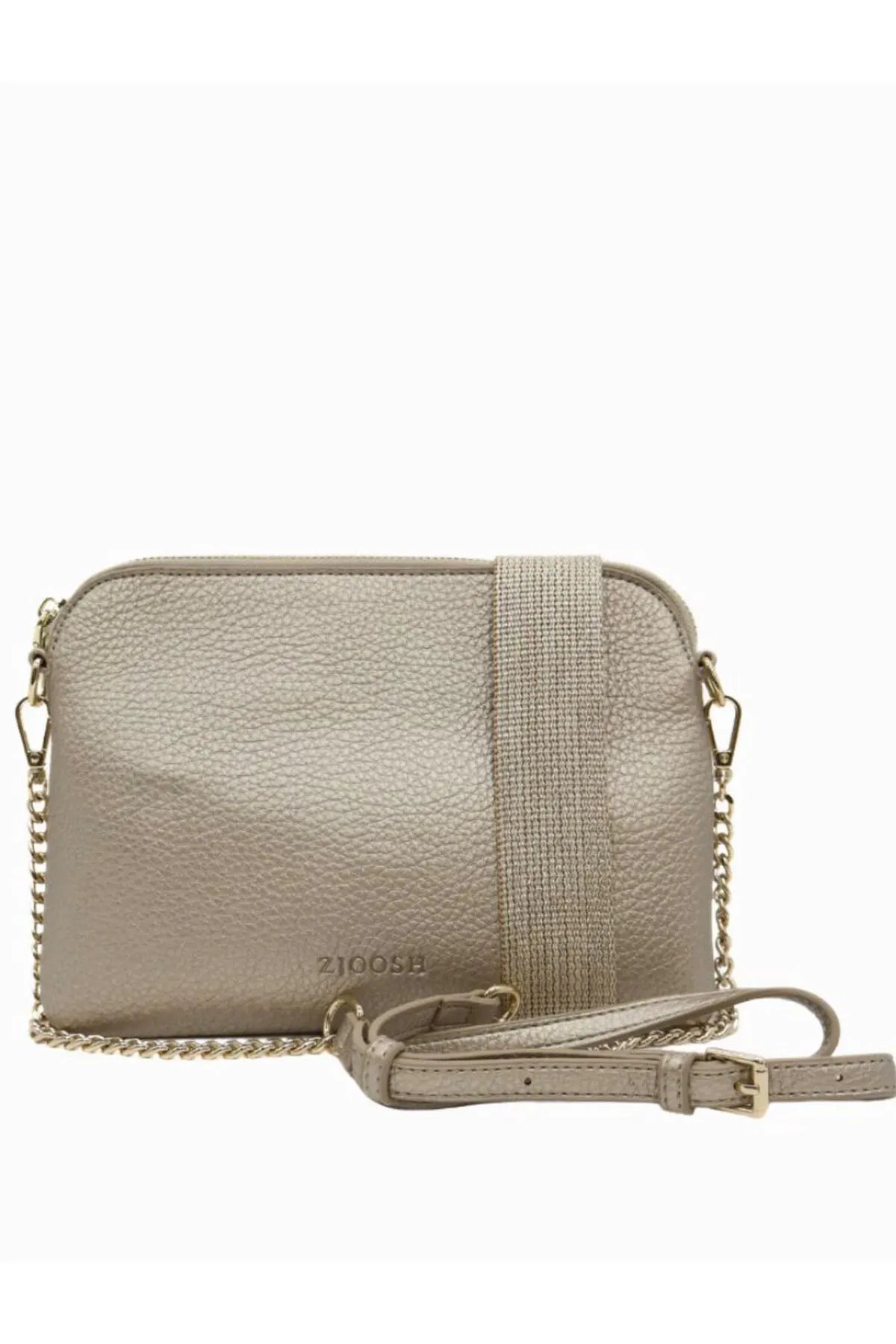 Hugo Cross Body Bag Gold