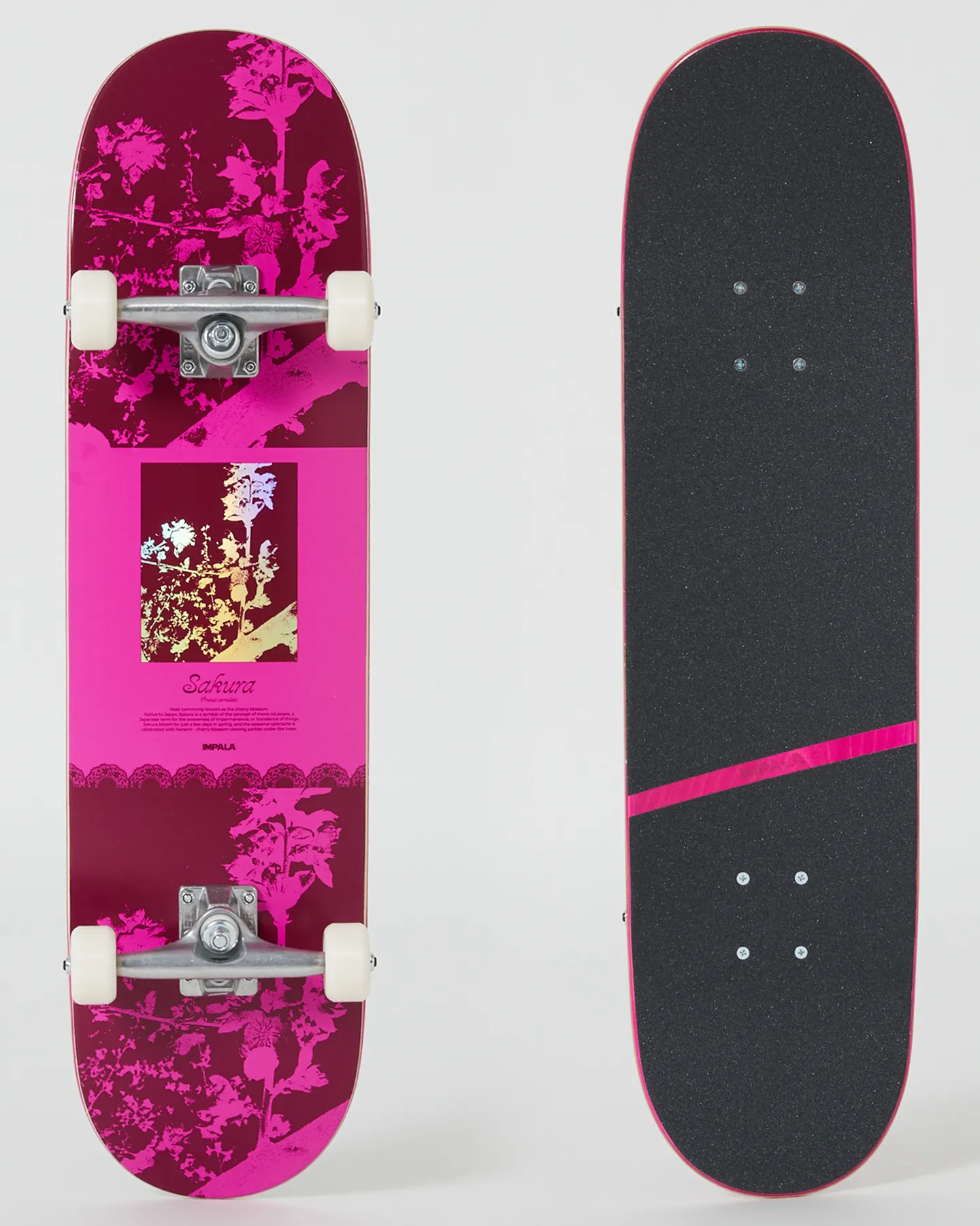 Impala Blossom 8 25 Inch Complete Skateboard - Sakura | SurfStitch