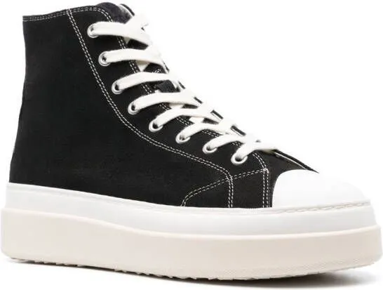 ISABEL MARANT lace-up high-top sneakers Black