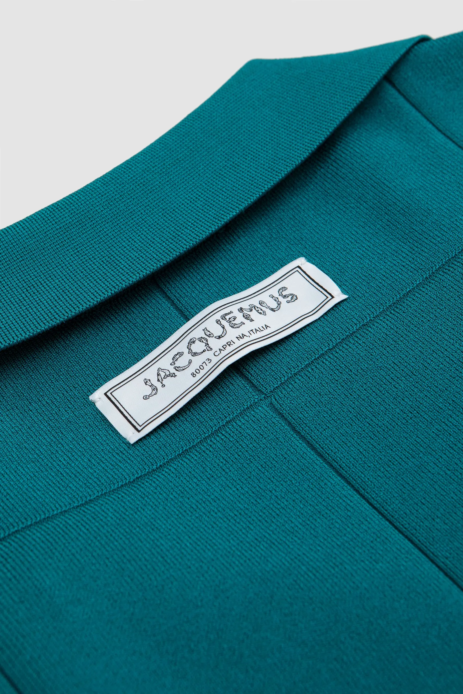 Jacquemus Le Polo Bacino Turquoise