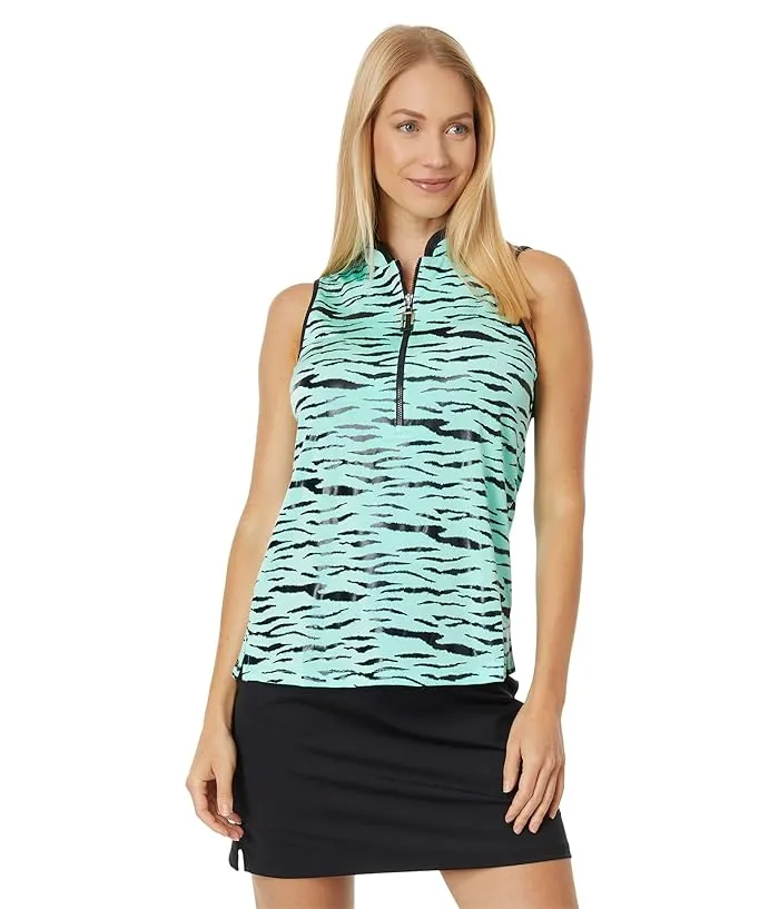 Jamie Sadock Le Tigre Print Sleeveless Top Women's