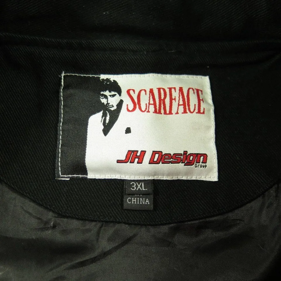 JH Design Scarface Al Pacino Tony Montana Jacket Mens 3XL