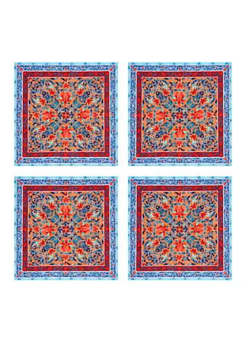 Joe Browns Sundara Set of 4 100% Cotton Napkins | Kaleidoscope