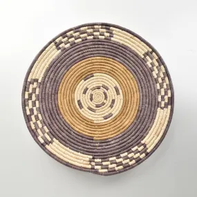 KAZI UGANDAN RAFFIA PLATE VI