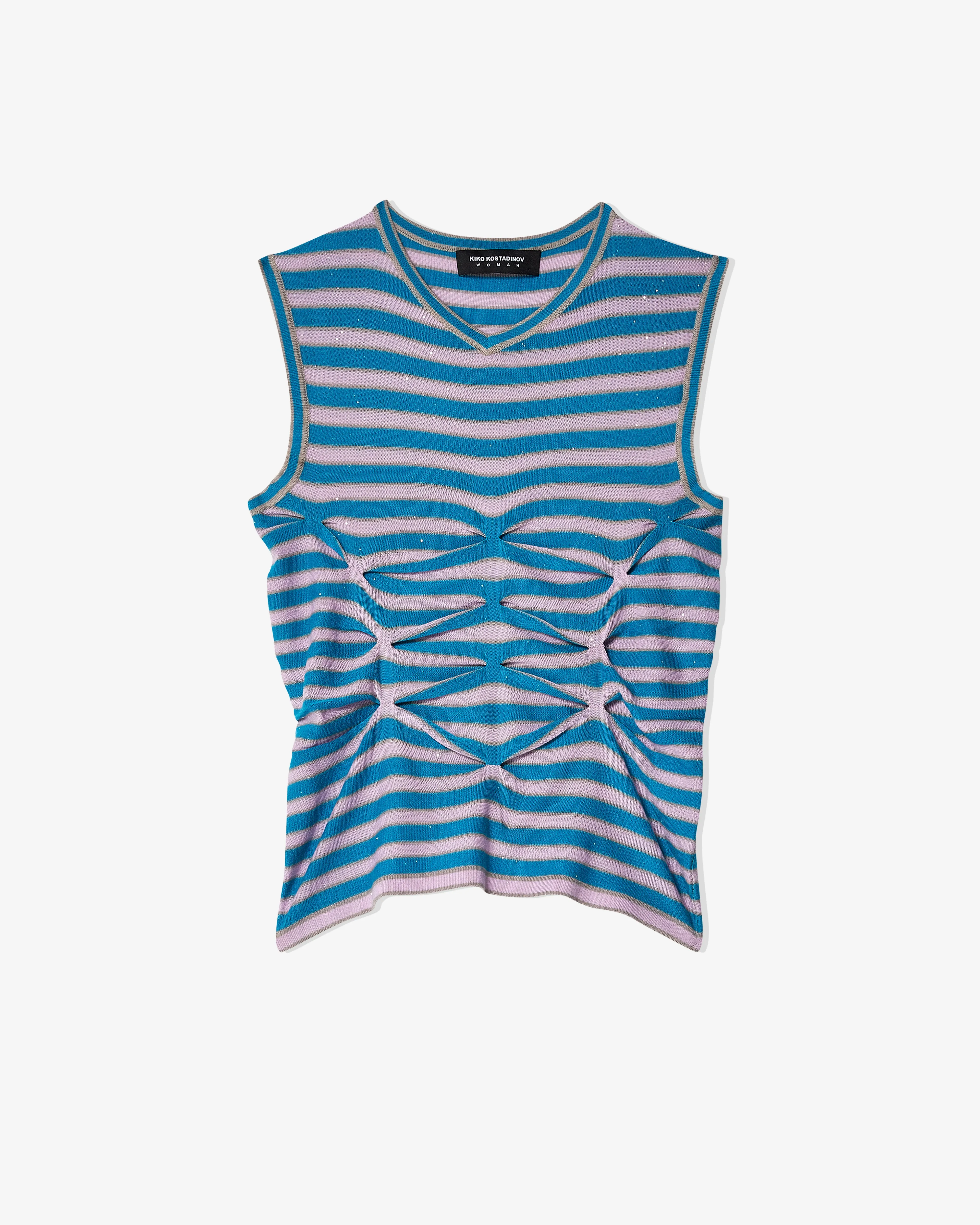 Kiko Kostadinov - Women's Zabriskie Sleeveless Top - (Ocean Blue)