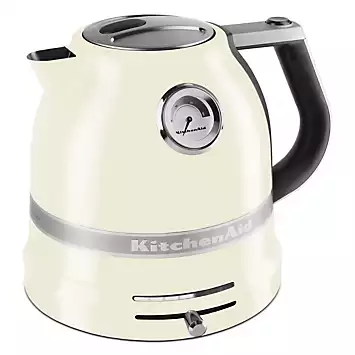 KitchenAid 5KEK1522BAC Artisan Variable Temperature 1.5L Kettle - Almond Cream | Kaleidoscope