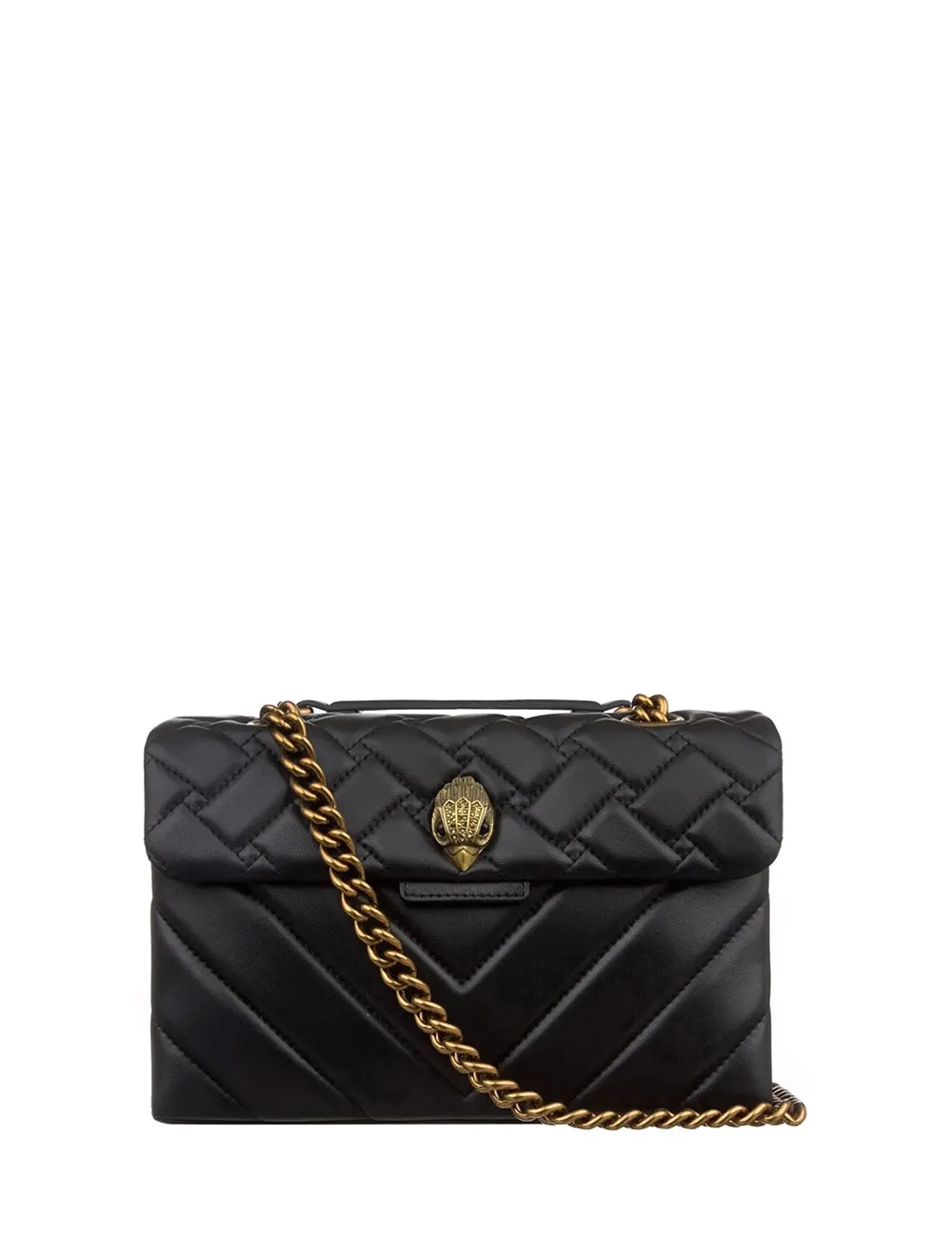 KURT GEIGER LEATHER KENSINGTON X BAG