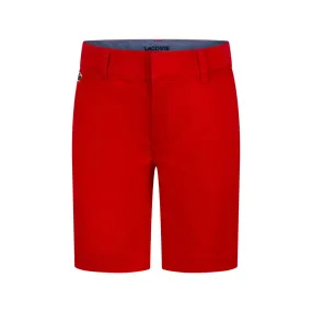 Lacoste Boys Shorts - Cotton Bermuda Shorts