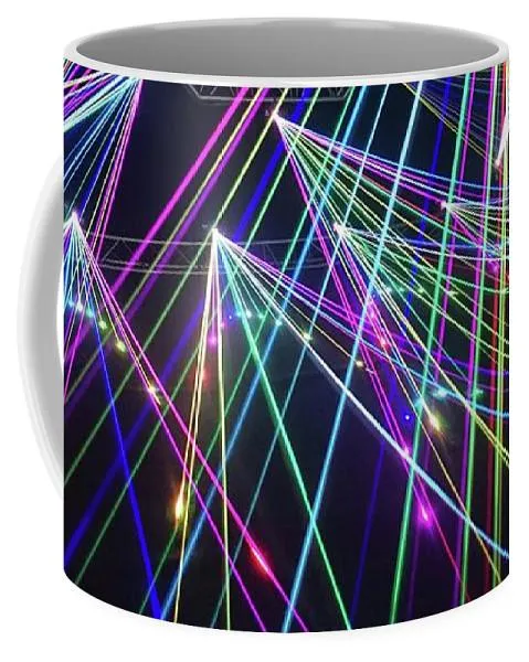 Laser Light Abstract - Coffee Mug