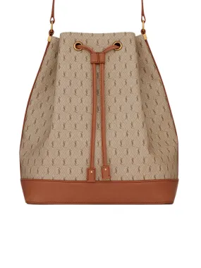 Le Monogramme Bucket Bag in Canvas and Leather