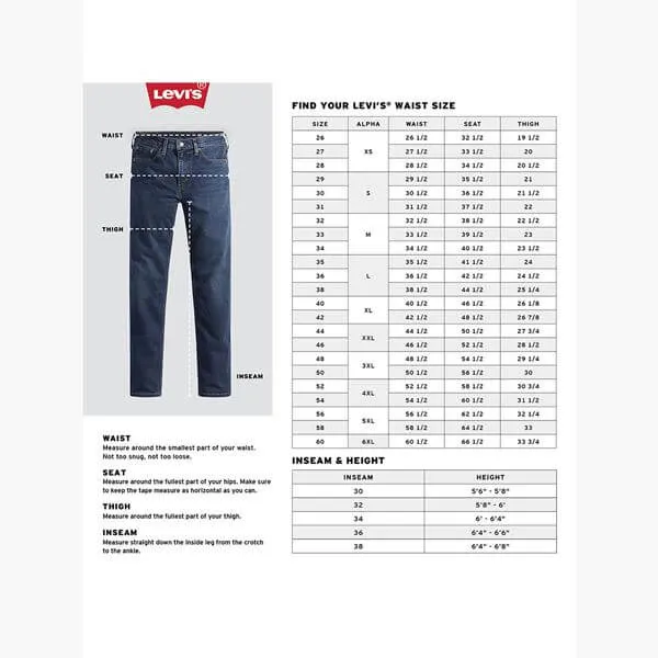 Levi’s 502™ Taper Fit Jeans Men’s – Medium Indigo Wash (295071324)