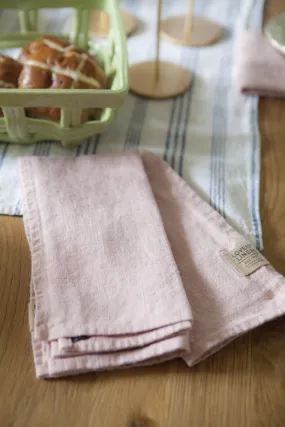 Linen Napkins in Litchi    