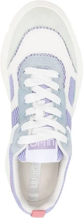 LIU JO June colour-block platform sneakers Purple