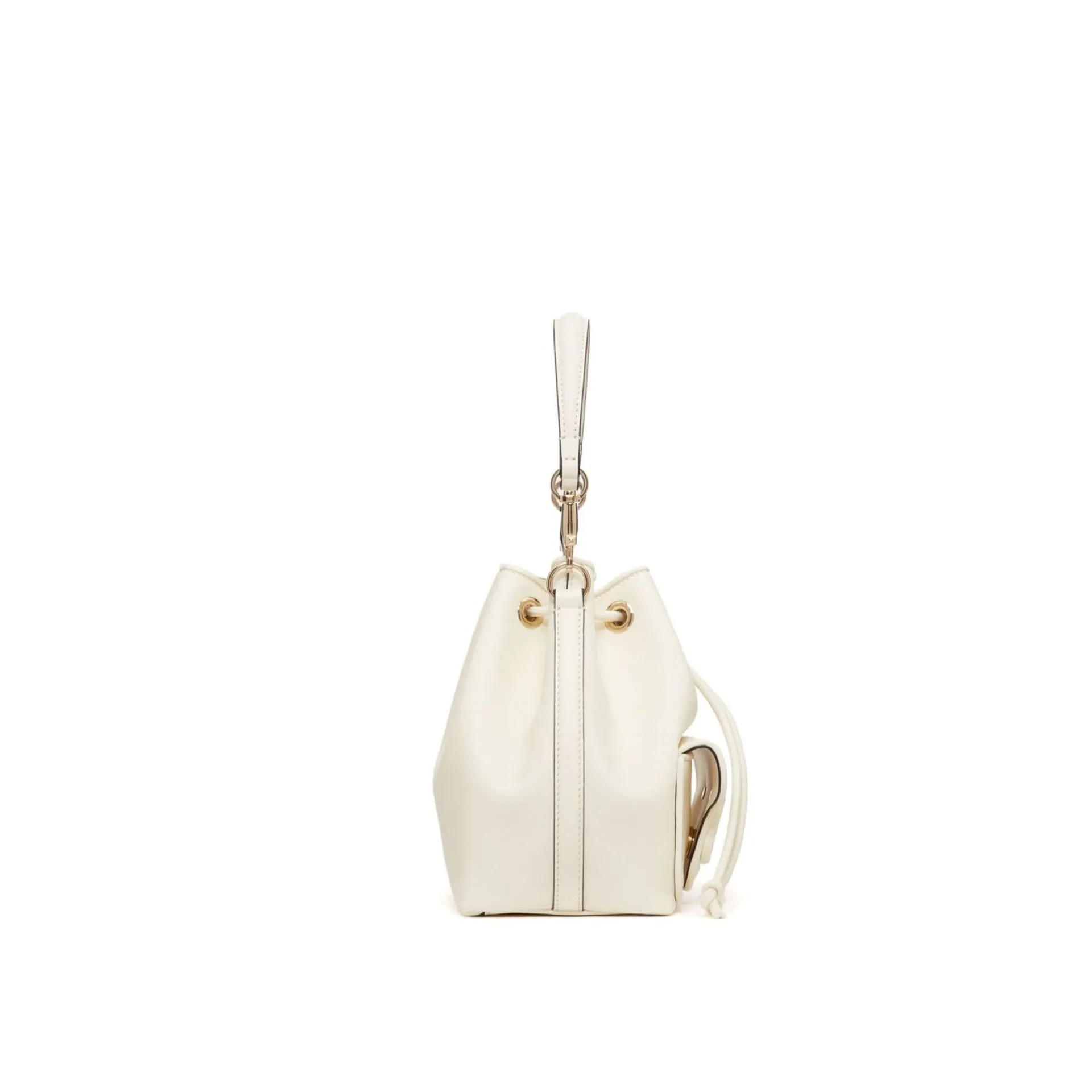 Locò Bucket Bag in Calfskin Leather