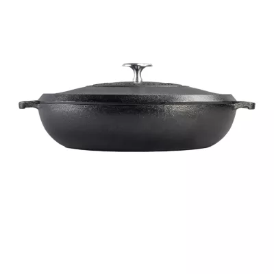 Lodge Cookware Cast Iron 4-qt. Covered Braising Pans