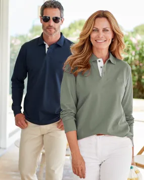 Long Sleeve Polo Shirt