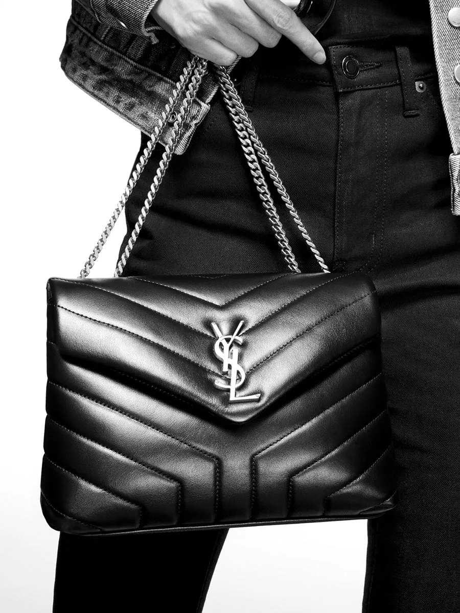 Loulou Small Bag in Matelassé 'Y' Leather