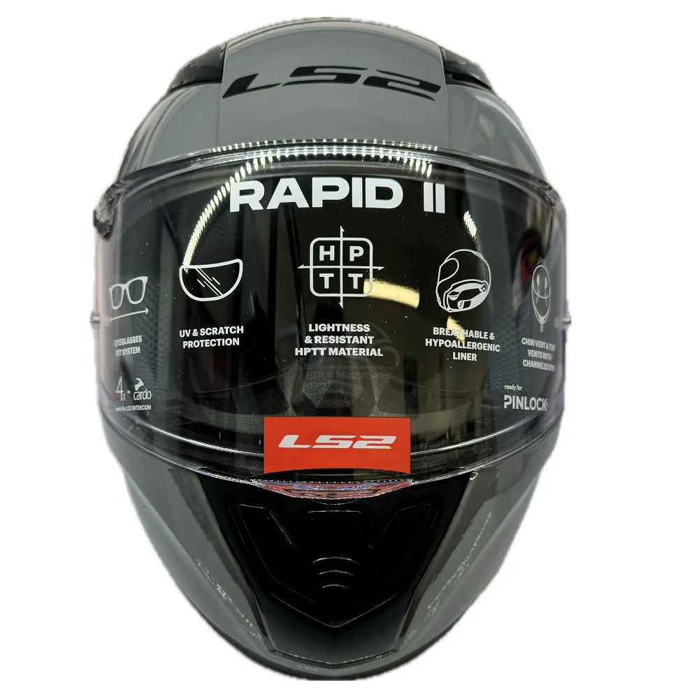 LS2 FF353 Rapid II Plain Helmet - Nardo Grey