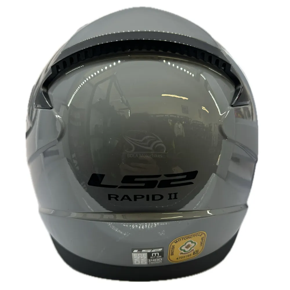 LS2 FF353 Rapid II Plain Helmet - Nardo Grey