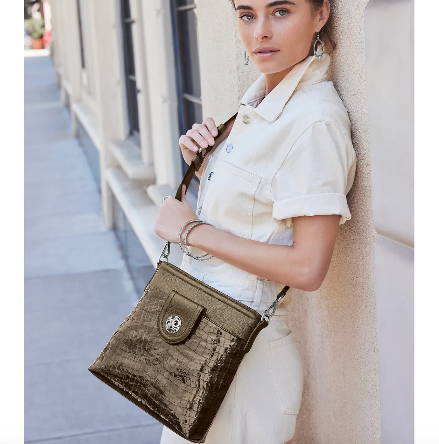 Lulana Cross Body Bag | Pewter