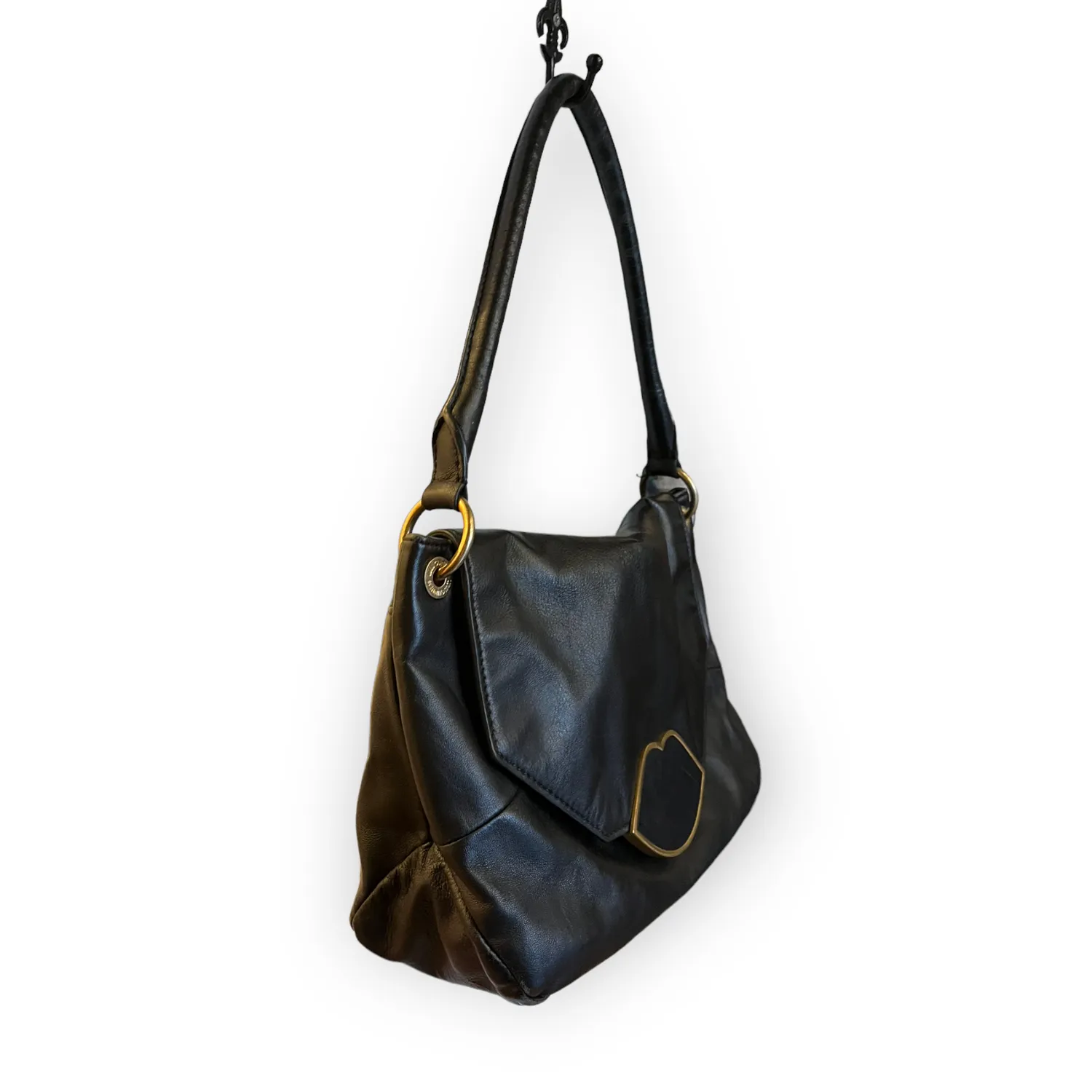 Lulu Guinness Black Shoulder Bag