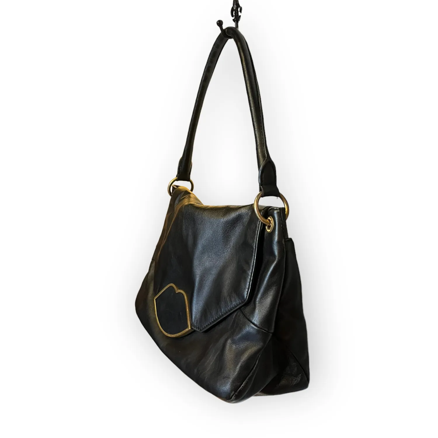 Lulu Guinness Black Shoulder Bag