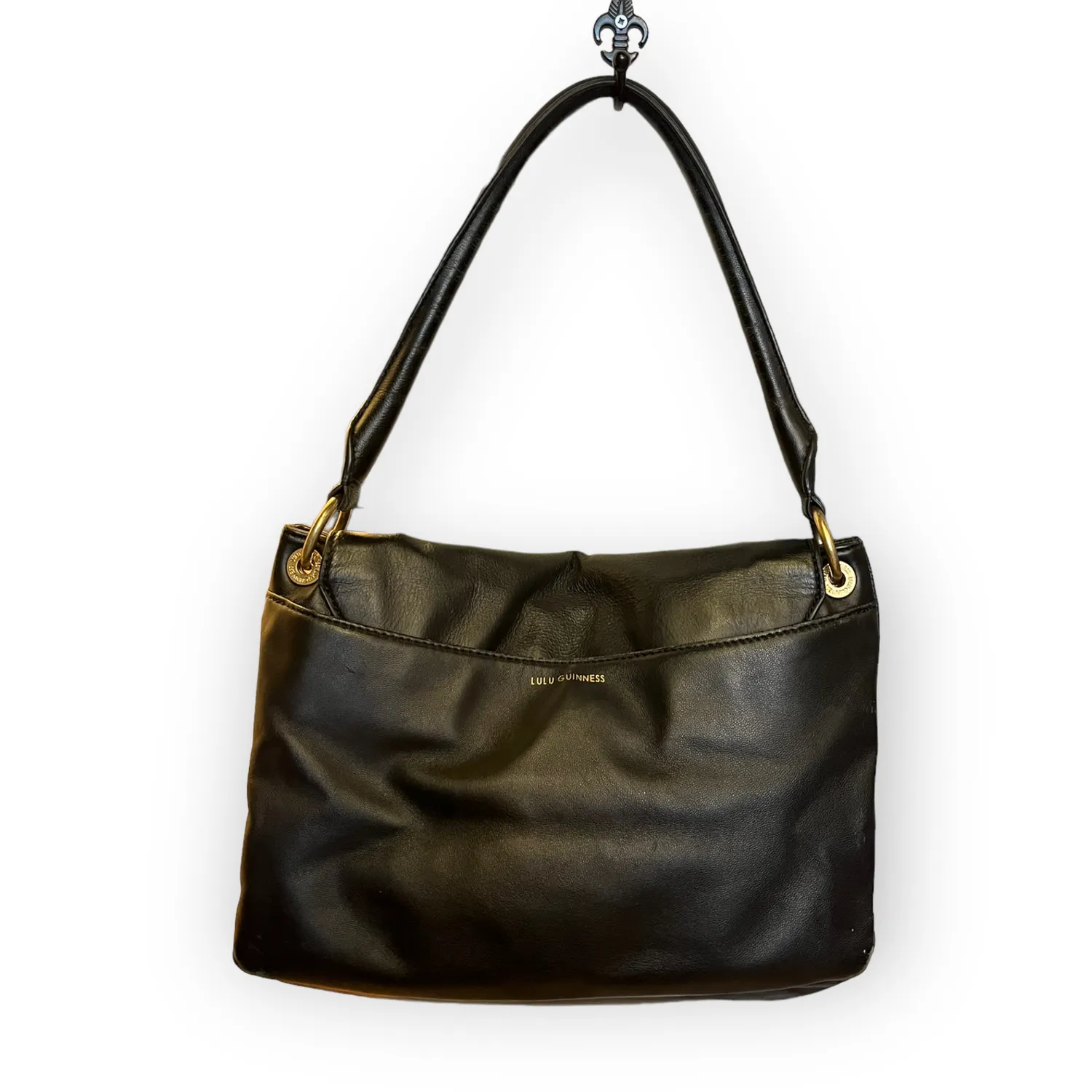 Lulu Guinness Black Shoulder Bag