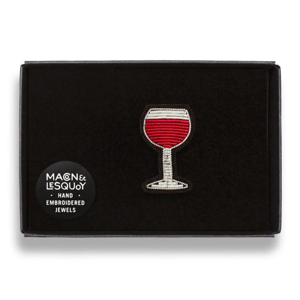    Macon & Lesquoy - Pin -  Red Wine Glass