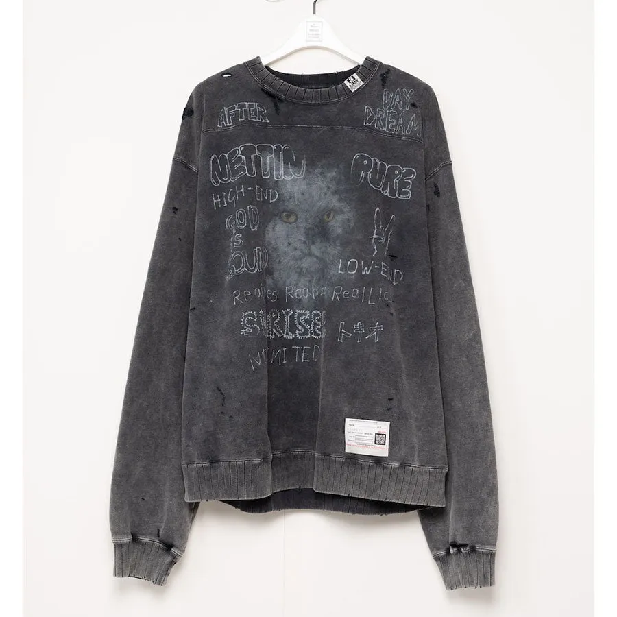 【Maison MIHARA YASUHIRO】BLEACHED PULLOVER A13PO552