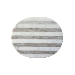 MARBLE AND WOOD CUTTING BOARD