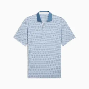 MATTR Century Men's Golf Polo | Blue Horizon-Mauved Out | PUMA Golf | PUMA 