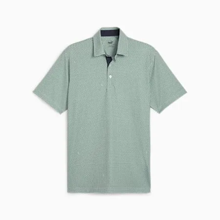 MATTR Cups Men's Golf Polo | White Glow-Vine | PUMA Golf | PUMA 