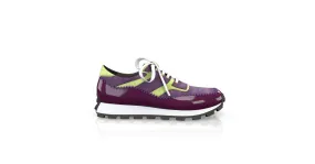 Men's Leather Running Sneakers 55060