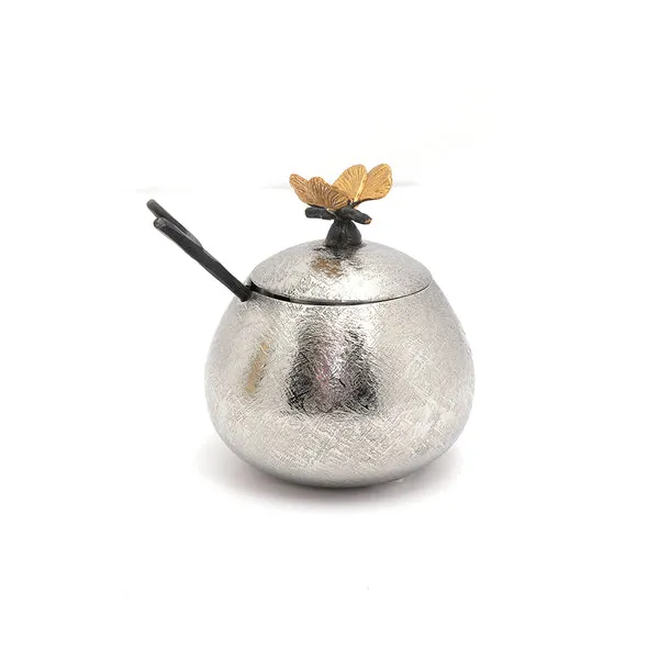 Michael Aram Butterfly Ginkgo Pot With Spoon