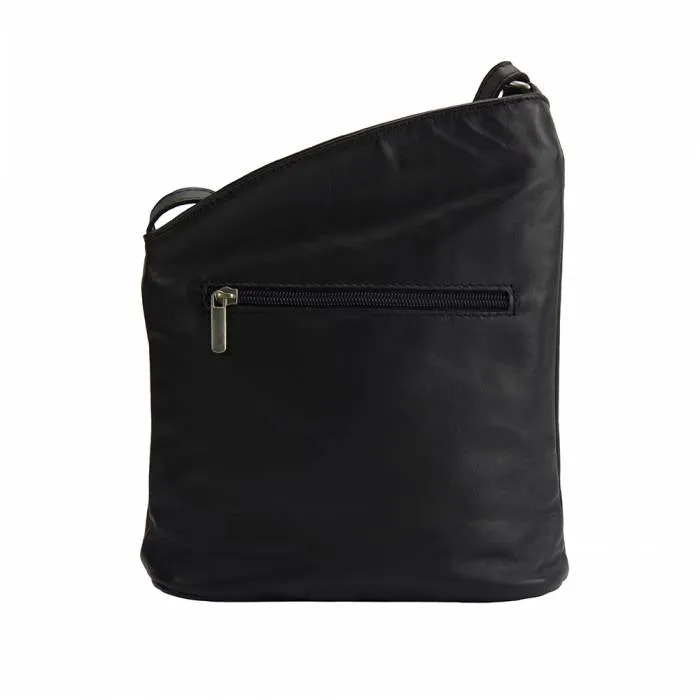 Modern Angles Trendsetter Leather Cross Body Bag