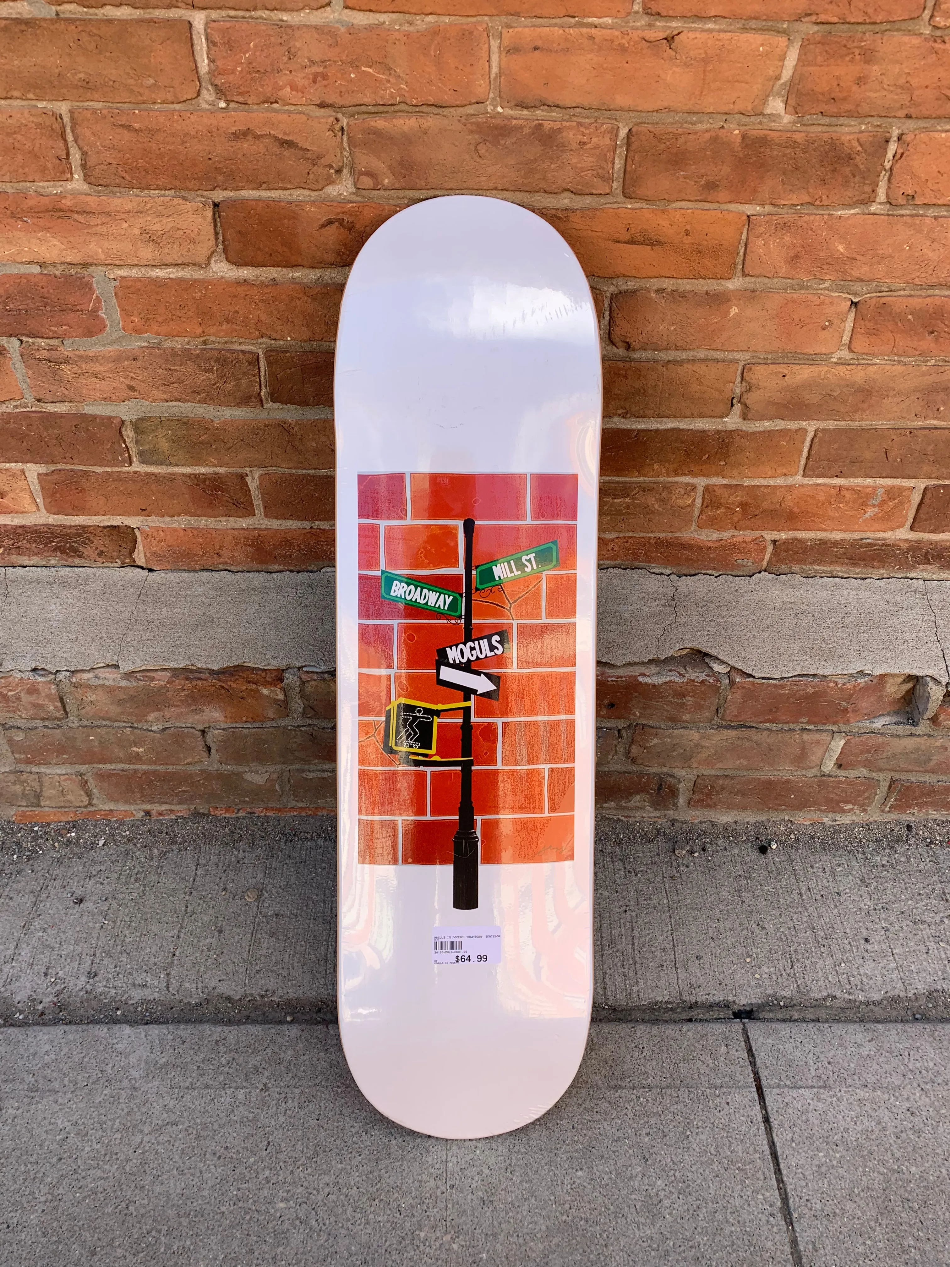 MOGULS IN MOCEAN DOWNTOWN SKATEBOARD DECK